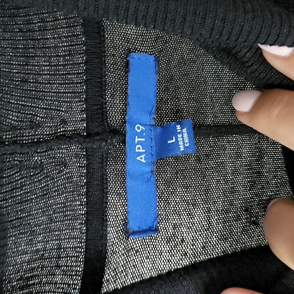 Apt 9 Turtleneck With Sharkbite Hem - image 3